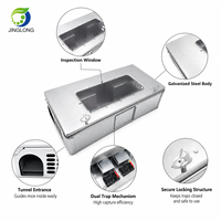 Piège à rats en métal réutilisable et personnalisable, grande capacité, durable, pour le contrôle des rongeurs en extérieur, lutte antiparasitaire