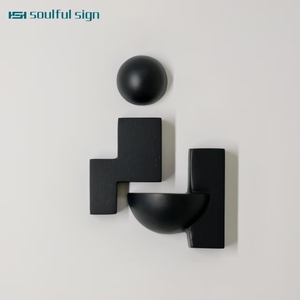 Letrero de baño de acrílico de Metal negro, letrero de WC estereoscópico 3D para hombres y mujeres, letrero de inodoro para entrada, iconos para discapacitados masculinos y femeninos - Product Image 1