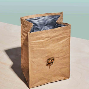 Custom Reusable Portable Paper Cooler Thermal Insulated <b>Lunch</b> <b>Bag</b> for Men <b>Women</b> Girl Kids Children - Product Image 3