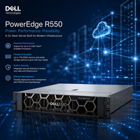Servidor en Rack PowerEdge R550 con Procesador Intel Xeon Silver/Gold, Memoria DDR4 ECC 2U, Expansión PCIe para Infraestructura en la Nube