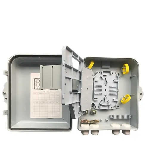 Caja de distribución de fibra óptica para exteriores, caja de terminales de fibra óptica de 16 puertos