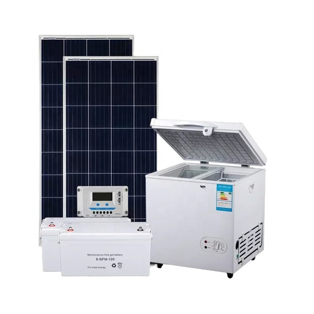 60L DC 12V 24V Solar Power Refrigerator Portable Deep Freezer