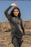 Maillot de bain sportif musulman modeste UPF 50+ en tissu à séchage rapide, style burkini, grande taille, ensemble 3 pièces