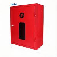 Armoire de rangement pour tuyau d'incendie en acier au carbone Jinkai avec fenêtre de visualisation, protection incendie, revêtement en poudre, durable et flexible