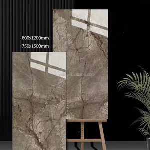 Dark Blue Ceramic Uneven Antracita <strong>Nero</strong> 600x1200mm Honduras Lip Glazed Price High End Internal Floor Ceramic Tile for Stairs - Product Image 4