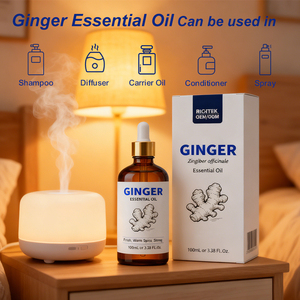 OEM Private Label Manufacturer Low Price Pure Ginger Extract <strong>Oil</strong> Massage <strong>Oil</strong> 100% Natural Ginger Essential Extract - Product Image 6