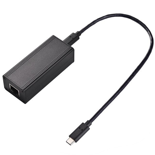 SDAPO 2.5GPD2CAT-20V 2.5G Gigabit PoE to Type C Adapter Converter Gigabit Ethernet LAN Network Adapter for Phones and Tablets