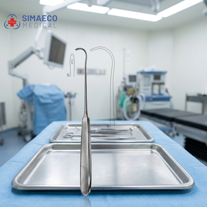 ที่จับเข็ม Ryder Tc สแตนเลสสตีล เครื่องมือผ่าตัดไฟฟ้า 205 มม. SIMAECO-CE - Product Image 2