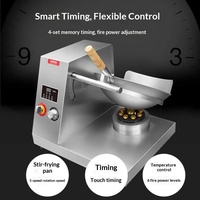 Robot de cuisine WOK commercial de luxe Semikron pour restaurant, haute efficacité, économie d'énergie, cuisson automatique des nouilles frites