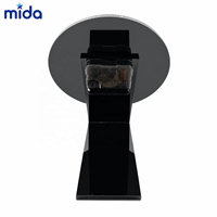 Reloj con Imagen Personalizada de Forma Redonda, Marco de Fotos de Madera MDF Sublimable, Regalo para Decoración del Hogar