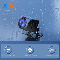 XYD kamera dasbor mobil layar ganda 1080p, kamera belakang nirkabel Carplay Dvr Android Auto dasbor mobil navigasi Gps