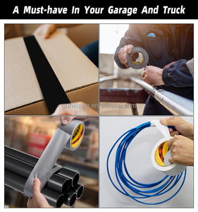 Băng keo nặng không thấm nước bạc Băng keo số lượng lớn không có dư lượng, linh hoạt, mạnh mẽ, mọi thời tiết băng và dễ dàng xé màu xám - Product Image 2