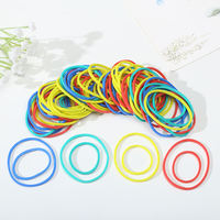 Bandas Elásticas de Escritorio Wanlin Bsci, Bandas de Goma de Colores Variados, Bandas Elásticas de Alta Elasticidad al por Mayor