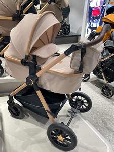 Poussette et trotteur multifonctionnel pliable à 4 roues en métal Purorigin OEM pour bébés de 0 à 3 ans - Product Image 4