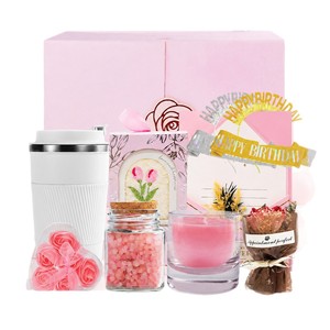 Juego de Regalo de Baño de Lujo con Fragancia, 8 Piezas | Kit de Cuidado Personal con Bombas de Baño y Loción Corporal | Canasta de Regalo de Spa <span class=keywords><strong>para</strong></span> Mujer, <span class=keywords><strong>para</strong></span> Cumpleaños o Navidad - Product Image 4