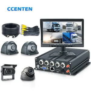 Поставщик CCENTEN 10-дюймовый автомобильный монитор VGA Автомобильный Mdvr камера SD карта 4G GPS Мобильный Mdvr H.265 решение для тяжелого транспортного средства