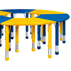 Vente en gros de meubles de jardin d'enfants Flyfashion Tables et chaises en plastique pour enfants Table d'étude et ensemble de chaises Table d'apprentissage pour enfants - Product Image 3