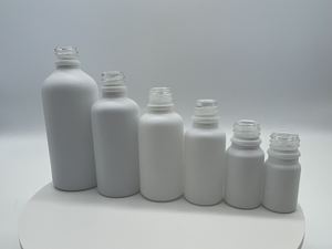 5ml <span class=keywords><strong>10ml</strong></span> 15ml 20ml 30ml 50ml 100ml rõ ràng hổ phách Sương Trắng mờ tinh dầu nhỏ giọt điều trị nền tảng Kem chai thủy tinh - Product Image 4