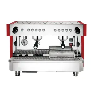 Hot Sales Halbautomat ische kommerzielle Espresso maschine 2 Gruppe mit Brau system