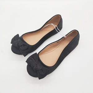 Chaussures décontractées à enfiler pour femmes en gros, en daim, à bout rond, style ballerine, pour la <span class=keywords><strong>marche</strong></span> - Product Image 2