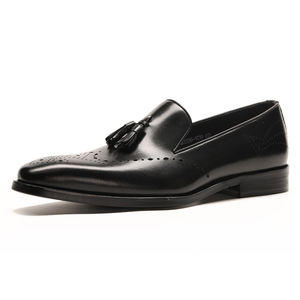New Fashion Trends <strong>Men</strong> Dress <strong>Shoes</strong> High Quality Genuine Leather <strong>Shoes</strong> <strong>Men</strong> <strong>Red</strong> <strong>Tape</strong> Party Tassel Loafers Office <strong>Men's</strong> <strong>Shoes</strong> - Product Image 4