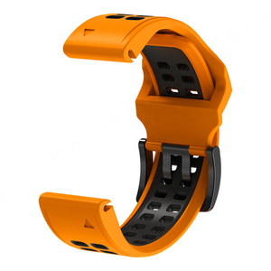Correa de reloj inteligente HUANLONG 26 22mm para Garmin Fenix 7 de liberación rápida de silicona de liberación rápida - Product Image 2