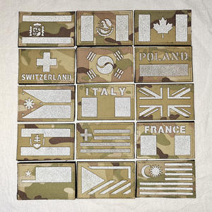 नए इर कंट्री फ्लैग पैच cp Crapage cp Cp Camp foulage frafared velco - Product Image 3