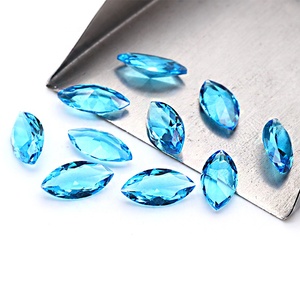 Yingma bijoux pas cher en gros <span class=keywords><strong>prix</strong></span> 100 pièces par sac <span class=keywords><strong>marquise</strong></span> forme saphir bleu <span class=keywords><strong>verre</strong></span> pierre précieuse en vrac pour la fabrication de bijoux - Product Image 5