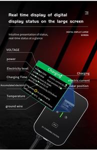 GBT taille personnalisée prévention des incendies 3.5KW 220V AC 16A Stations de charge Portable nouvelle énergie <span class=keywords><strong>voiture</strong></span> Ev pistolet de charge - Product Image 6