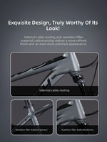 Vélo de montagne en aluminium MT300 avec frein à disque hydraulique, suspension, 26 pouces, 27 vitesses, unisexe, pour adultes
