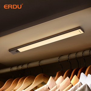 ERDU Opbouw LED-kastverlichting met bewegingsmelder, USB-oplaadbaar, afstandsbediening, voor gebruik <span class=keywords><strong>in</strong></span> keukenkasten - Product Image 2