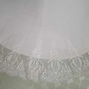 AmL Gaun Pernikahan Vintage 6843, Gaun Bola Koleksi Pengantin Set Formal Elegan Sepanjang Lantai Renda Terkenal Gaun Romantis Sederhana 2021