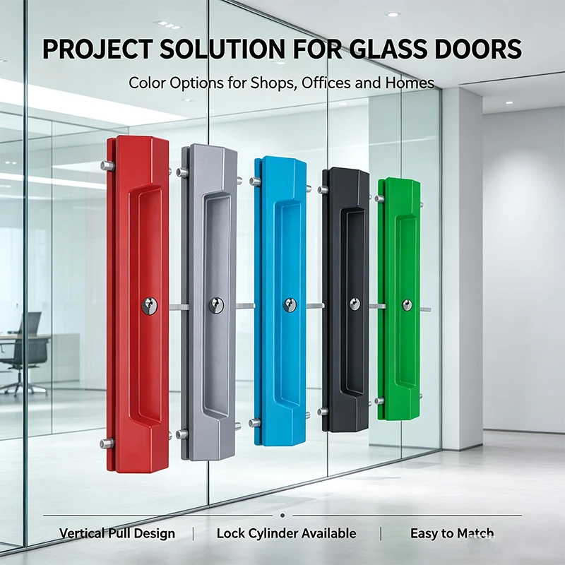 2026 New Arrival Double-sided Keyed Sliding Door Lock Modern Security Handle China Integrated Trade · image 3