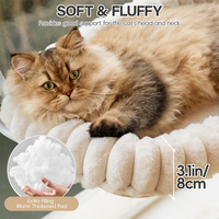 SUREWALHOME-Hamac pour chat avec forte ventouse pliable, lit pour fenêtre, jusqu'à 20 kg