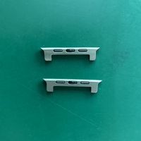 Connecteur de bracelet de montre en titane, adaptateur de barre à ressort pour Apple Watch 42/44/45/46/49 mm, directement de l'usine