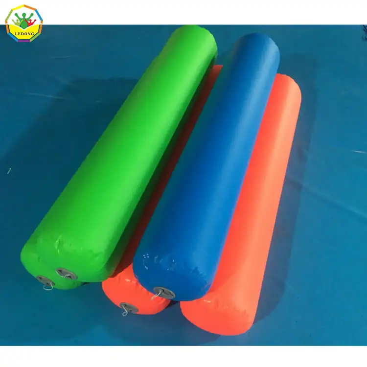 Custom Size PVC inflatable banana tubes floating water bike buoy for sale