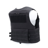Chaleco Protector VANDA de Tela Cordura 500D con Inserto de Aramida UD de 25 Capas, Resistente al Agua y al Fuego, Equipo de Seguridad