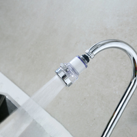 Robinet filtrant moderne en plastique chromé, installation facile, garantie de 2 ans, installation sur site pour les prises d'eau de cuisine/salle de bain