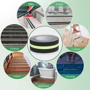 Grip Tape Anti-Slip Medical <strong>Adhesive</strong> PTFE Heat Resistant <strong>Adhesive</strong> Sticker Paper Strips for Stair Strips - Product Image 1