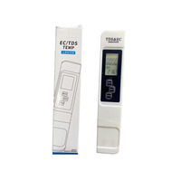 Testeur de qualité de l'eau numérique TDS EC portable avec écran LCD pour l'eau potable, les systèmes RO et les aquariums
