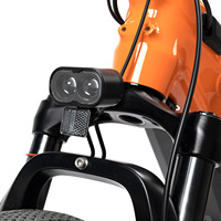 Vélo électrique Mario City Bike avec moteur arrière 750W, batterie lithium 20AH intégrée, pneus larges, cadre bas et double suspension