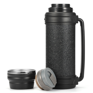 Bouteille d'eau isotherme en acier inoxydable pour l'extérieur, grande capacité, avec bouilloire de voyage portable pour voiture, pot thermique pour les voyages - Product Image 3