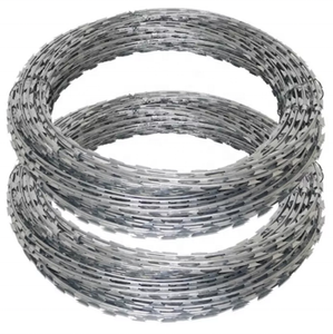 ลวดหนามกันขโมยแบบ BTO-22 ชุบสังกะสี ขนาด 550 มม. 600 มม. สำหรับคุก - Product Image 3