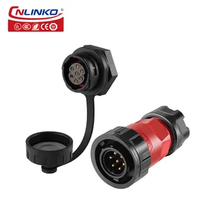 CNLINKO M20 7 Pin Panel Mount Electrical Waterproof Connector Auto Connector