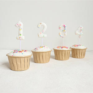 สร้างสรรค์สีรุ้ง3D จำนวนเทียนวันเกิดเด็กหนึ่ง<span class=keywords><strong>ปี</strong></span>เด็กสุขสันต์วันเกิดพรรคจำนวนเทียนขายส่ง - Product Image 2