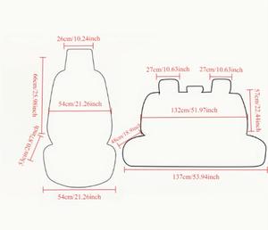 Bequemes Fahren Taille und Hals <span class=keywords><strong>Universal</strong></span> Fit Autos itz kissen mit Kissen Niedlicher süßer Cartoon Voll umwickelt Komplett set - Product Image 6