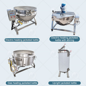 Marmita Industrial ORME de 500 Litros a Vapor, Eléctrica o a Gas con Agitador para Cocción de Mermelada - Product Image 5