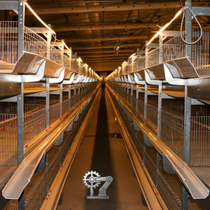 Sistema de Jaulas Automáticas Tipo H para Gallinas Ponedoras 2026, Acero Galvanizado en Caliente, Naves Avícolas de Alta Calidad y Económicas para Producción de Huevos - Product Image 4