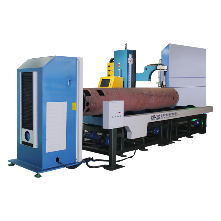 Five Axis Roller Bed Type Flame Plasma CNC Pipe Cutting Machine