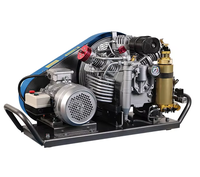 Compresseur d'air respiratoire haute pression TAHU NRW300Y 300L/min 300Bar 4500Psi Norme EN12021 pour la plongée sous-marine et la lutte contre les incendies
